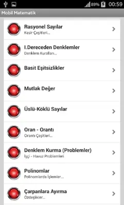 Mobil Matematik android App screenshot 5